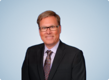 Portrait of Bob McDaniel, Chief Commercial Officer, Payers at Hygia