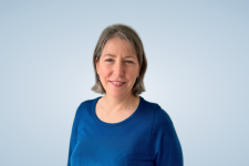 Portrait of Annie Morris, Chief Strategy Officer at Hygia