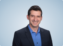 Portrait of Mark Lesman, Director of Product Strategy at Hygia
